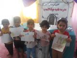 برگزاری مسابقه نقاشی برای  خردسالان در عید غدیر همرا با اهدا جوایز
